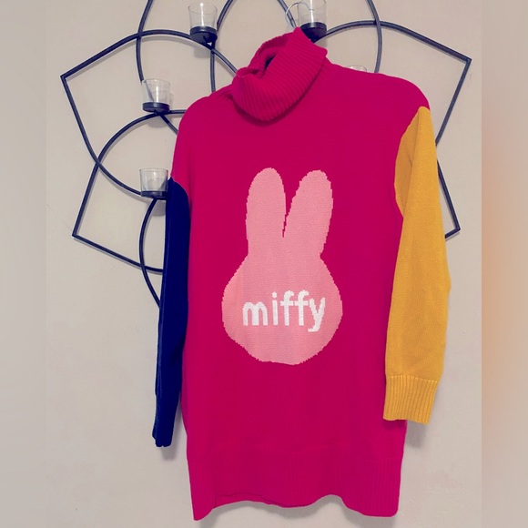 miffy | Sweaters | Miffy Turtleneck Oversized Jumper Sweater M | Poshmark